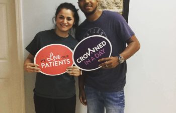Marietta Dental Professionals patient with dental staff