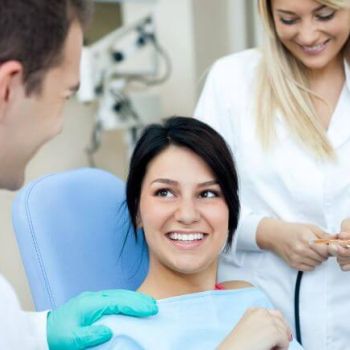 Dental visit patient consultation Marietta Dental Professionals care